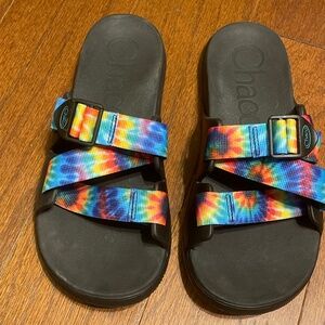 Chaco Chillos Slide Sandals.